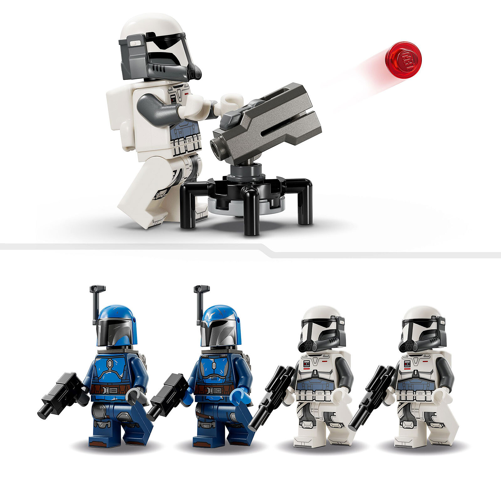 LEGO Star Wars 75373 Mandalore Ambush Battle Pack