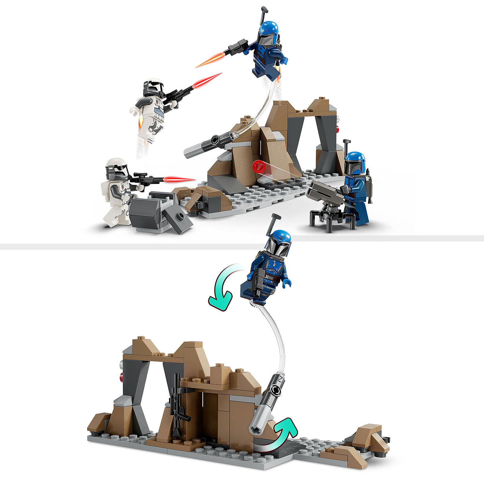 LEGO Star Wars 75373 Mandalore Ambush Battle Pack