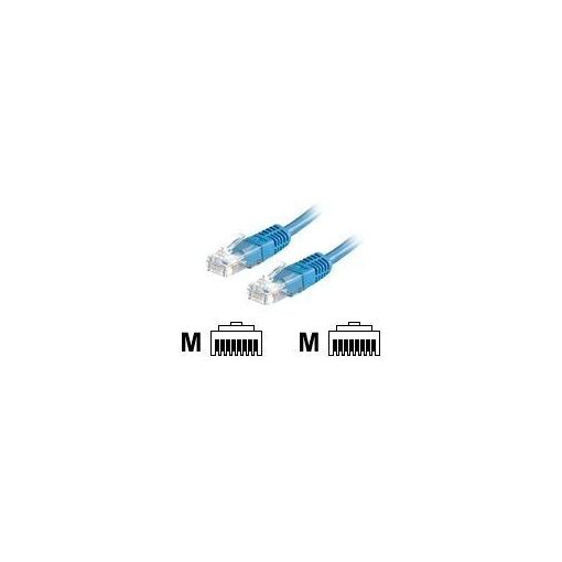 Câble Roline de connexion RJ-45 (M) à RJ-45 (M) - 20 m - UTP - Cat 5e - Bleu