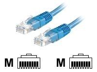 Roline RJ-45 (M) to RJ-45 (M) Cable - 20m - UTP - CAT 5e - Blue