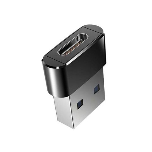 Adaptador MANSHENG USB-C a USB OTG (Negro, JL582)