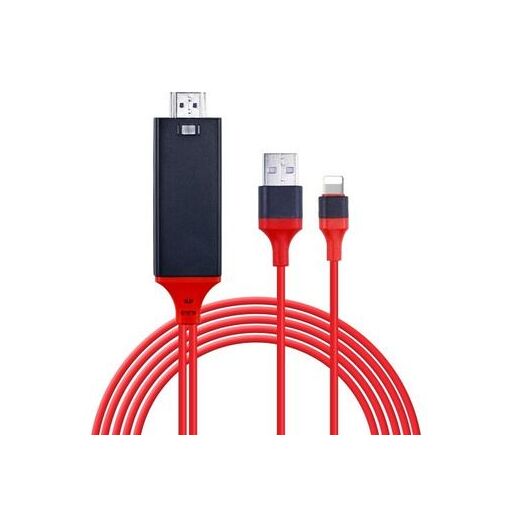 MANSHENG MHL USB-C to HDMI Adapter (8 Pins, for iPhone 5/6/7/iPad TV)