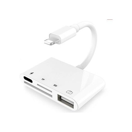 Adaptador MANSHENG Lightning a TF/SD (JL1255)