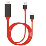 MANSHENG USB-C to HDMI MHL 8-Pin Cable for iPhone 5/6/7, iPad 2/3/4
