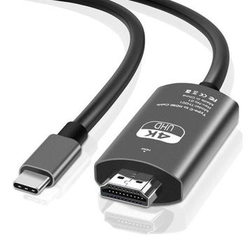 MANSHENG USB-C to USB 3.0 OTG Adapter - 4K HDMI MHL Cable 200cm (JL2747)