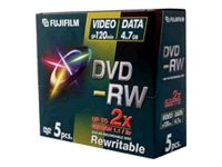 Fujifilm DVD-RW 4.7GB 2x CD Case