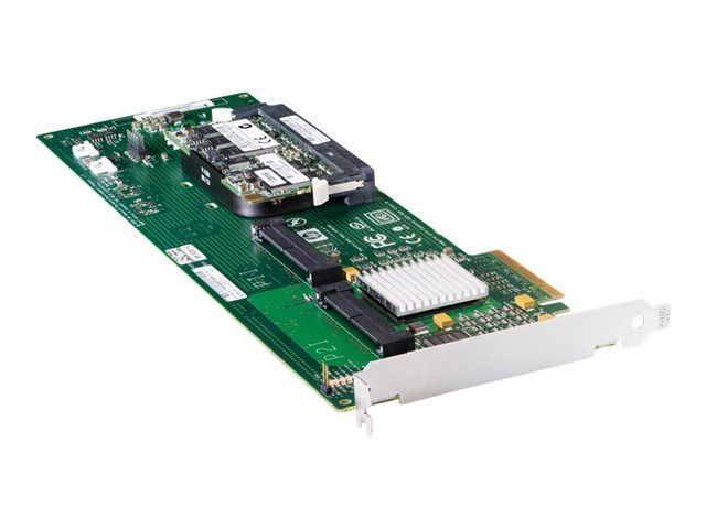 HP Smart Array E200/128 BBWC Controller - RAID Storage Controller - SATA 1.5Gb/s / SAS - RAID 0, 1, 5, 10, 0+1 - PCIe x4