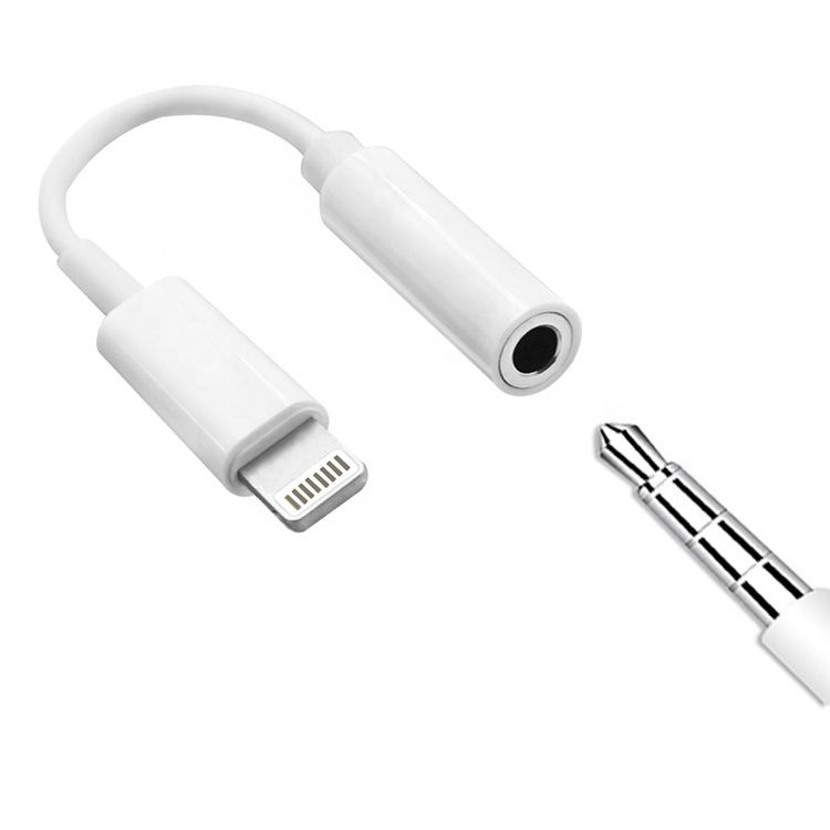 Adaptador Lightning a jack de 3,5 mm (No original)
