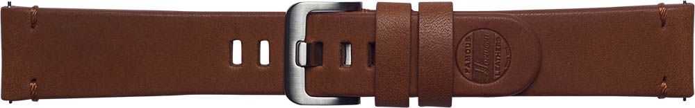 Samsung Galaxy Watch 22mm Leather Bracelet, Brown