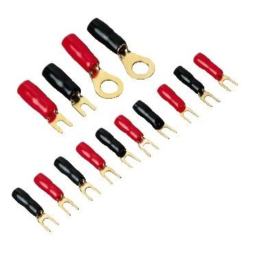 Hama Crimping Connection Kit, Black and Red