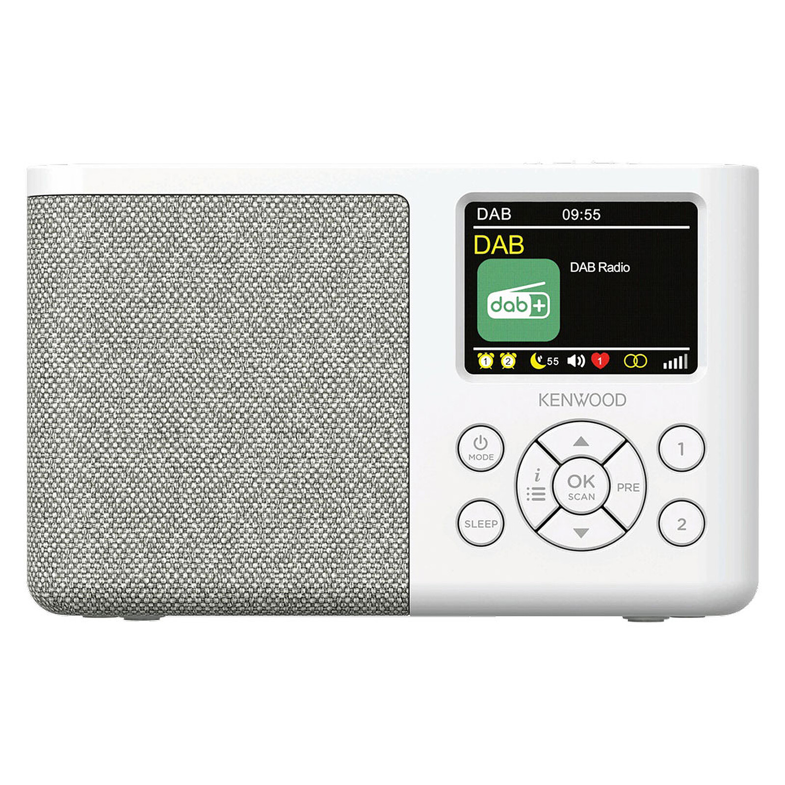 Kenwood CR-M30DAB-W White 