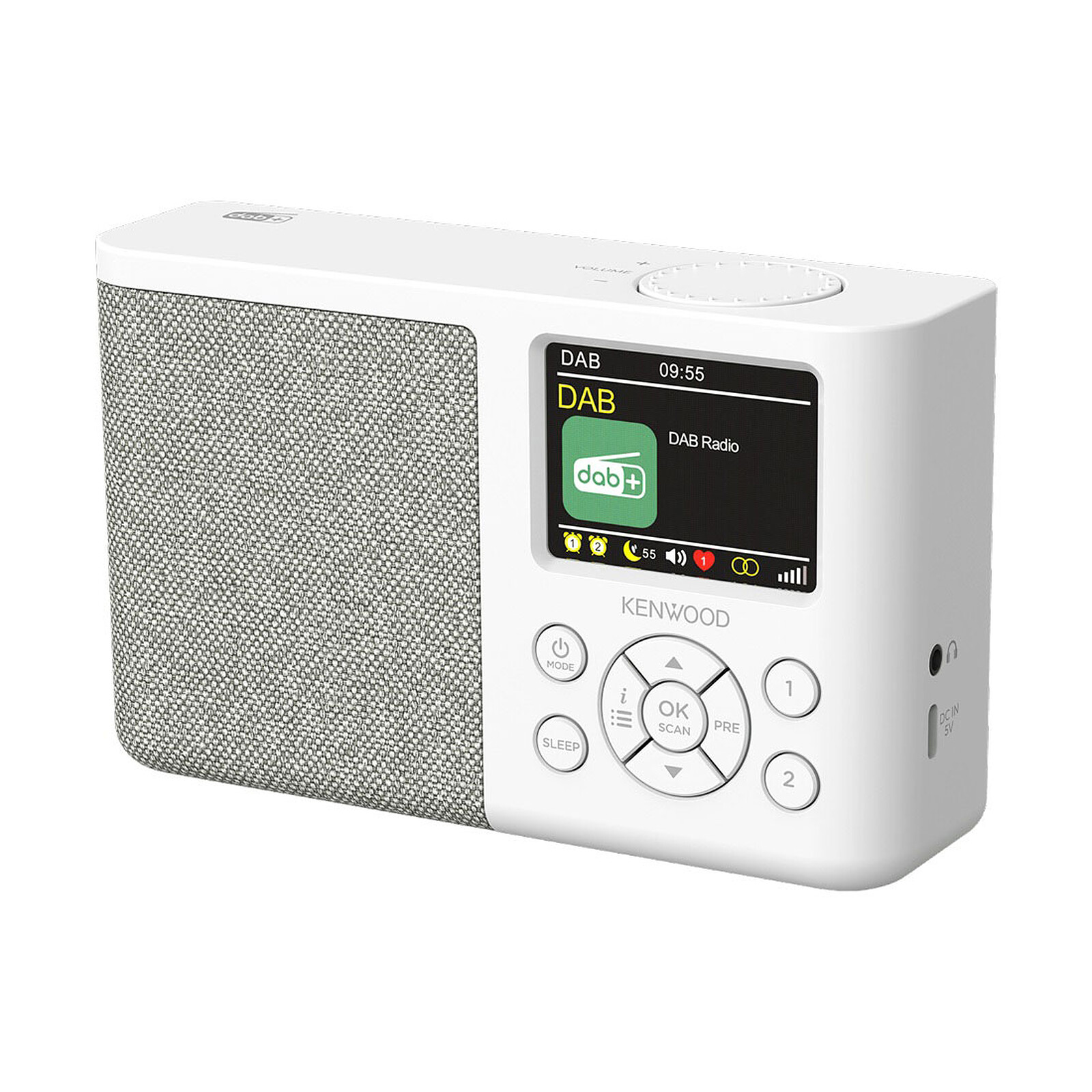 Kenwood CR-M30DAB-W White 