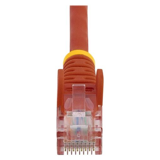 StarTech 2m Red Ethernet Cable, Cat5e UTP Hook-Free - RJ45 M/M Patch Cord