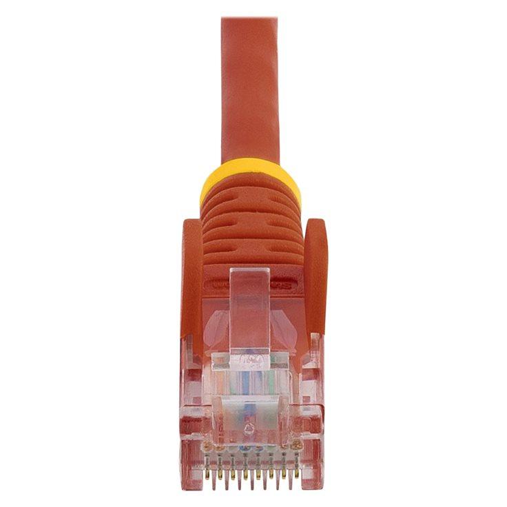 Câble Ethernet StarTech rouge de 2 m, Cat5e UTP sans crochet - Cordon de raccordement RJ45 M/M
