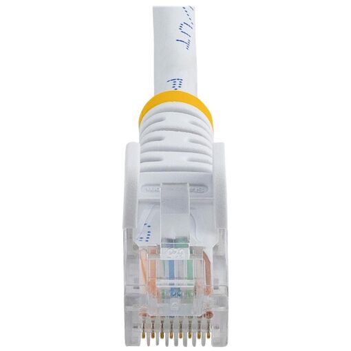 StarTech 2-Meter UTP Cat5e Network Cable - Crossover, No Hook, RJ45 to RJ45, 2 m, White