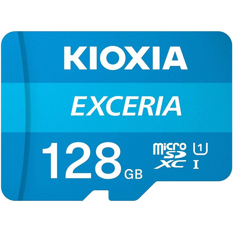 Tarjeta de memoria Kioxia Exceria 128 GB Clase 10 U1 microSD