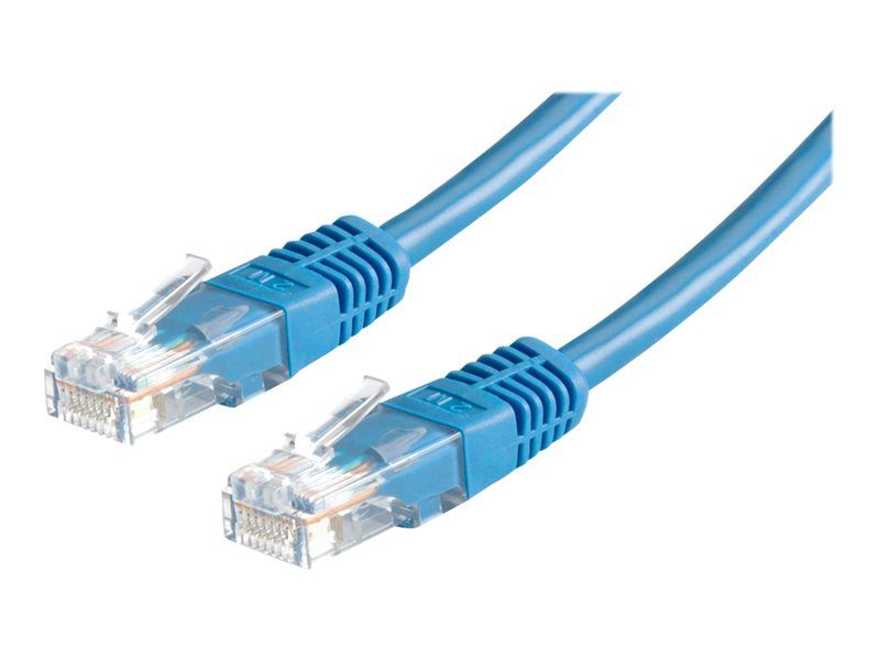 Secomp Cat 6 RJ-45 Cord, 3m, Blue