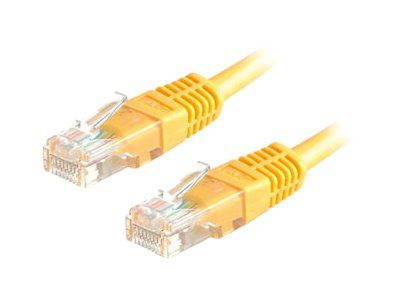 Secomp CAT 6e UTP RJ-45 Cable, 5m, Yellow