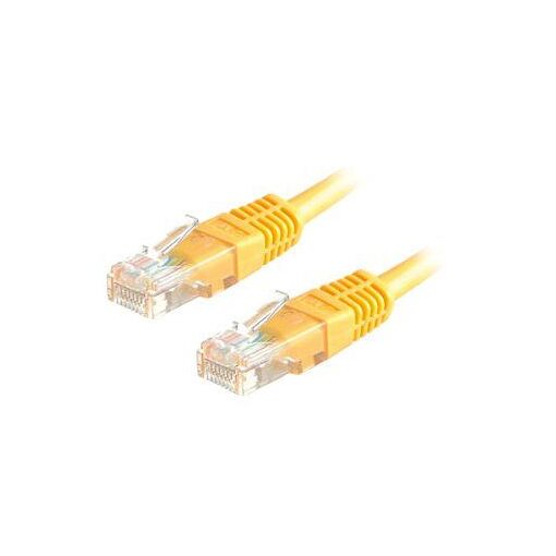 Secomp CAT 6e UTP RJ-45 Cable, 5m, Yellow
