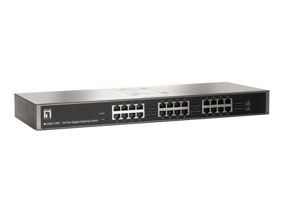 Digital Data Communications GSW-2457 Switch - 24 Ports, 10/100/1000 - Desk Model