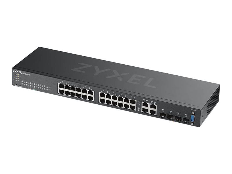 ZyXEL GS2220-28 Managed Switch - 24x 10/100/1000 + 4x Combined SFP Gigabit