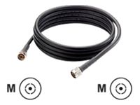 Digital Data Communications LevelOne DDC 400 Series Antenna Cable - N (M) Connector to N (M) Connector - 3m - Outdoor - Black