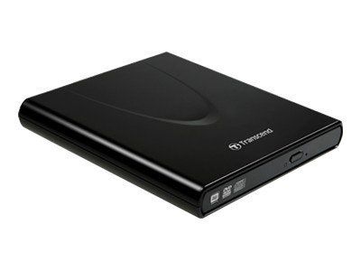 Transcend Portable DVD Writer - 8x Speed - USB 2.0 - Black
