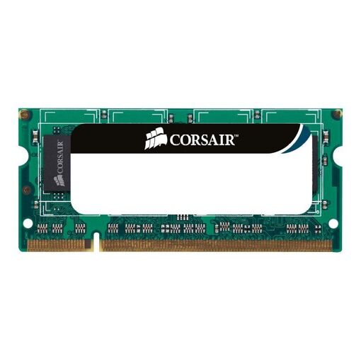 Corsair 2GB DDR3 SO-DIMM 204-Pin 1333MHz (PC3-10600) CL9 1.5V Unbuffered Non-ECC Memory Module