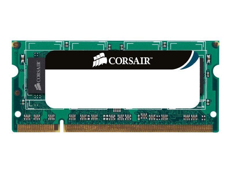 Corsair 2GB DDR3 SO-DIMM 204-Pin 1333MHz (PC3-10600) CL9 1.5V Unbuffered Non-ECC Memory Module