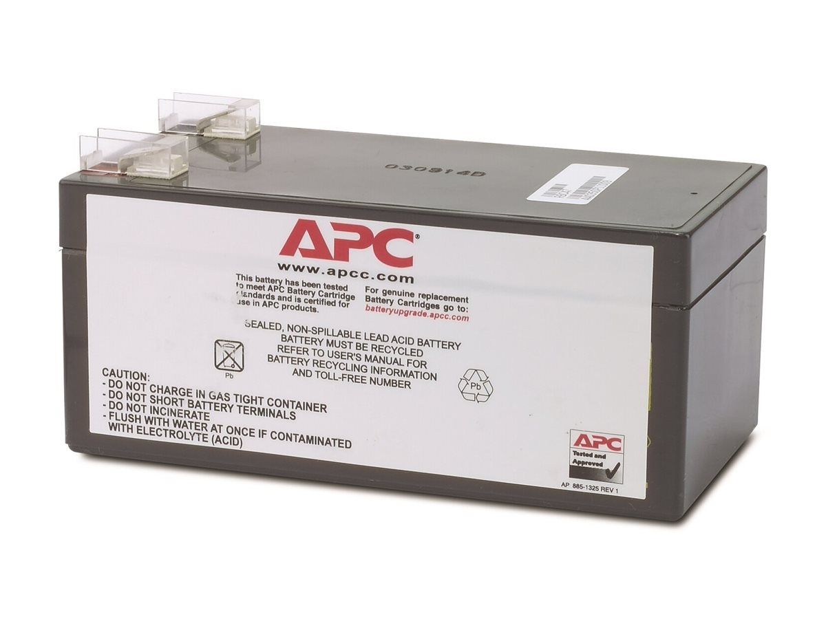 APC Backup Battery Cartridge #47 - UPS Battery - 1 x Battery - Lead Acid - 3200 mAh - Black