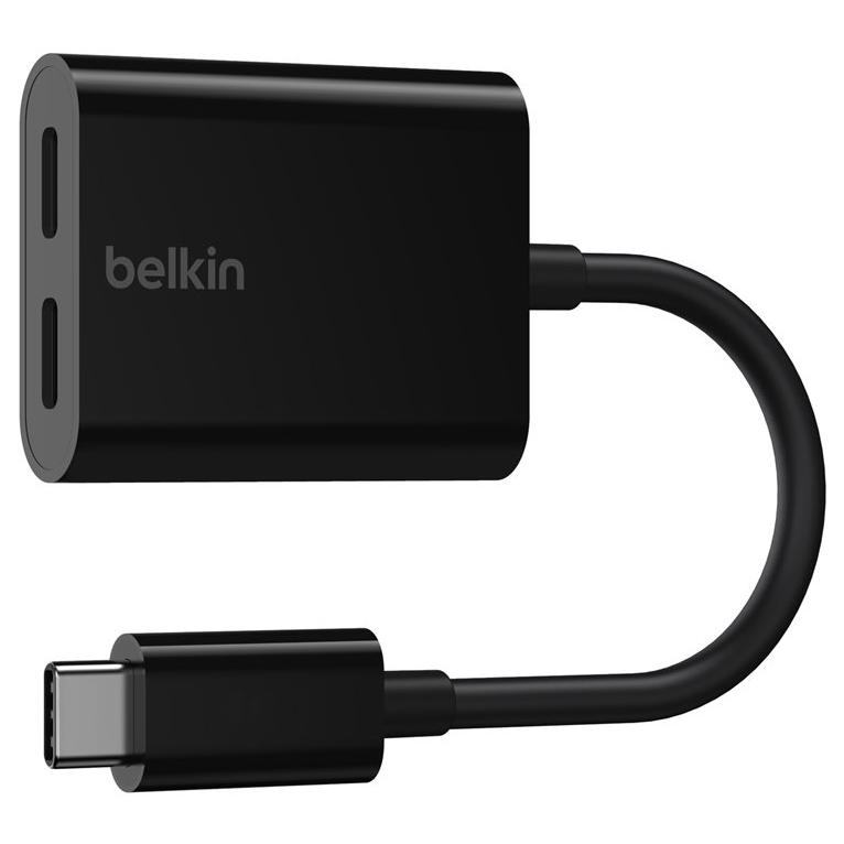 Adaptador Belkin Connect Audio + Carga USB-C