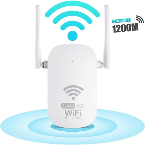 Répéteur Wi-Fi 1200 Mbps Double Bande 2,4 & 5 GHz - E.F.Connection