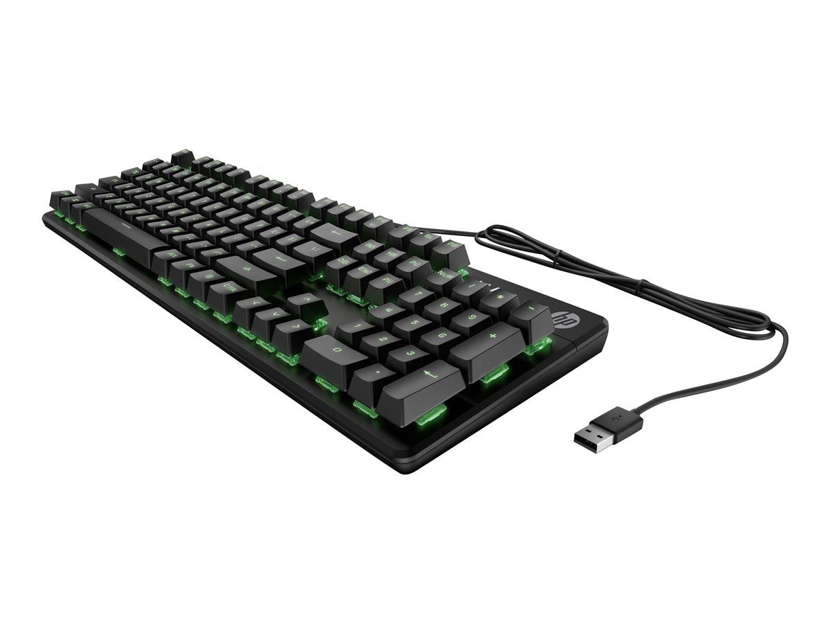 HP Pavilion Gaming 550 Backlit French Keyboard with Red Switch