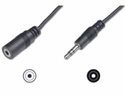 M-Cab Audio Cable Extension - 3.5mm Stereo Male to Female - 3m