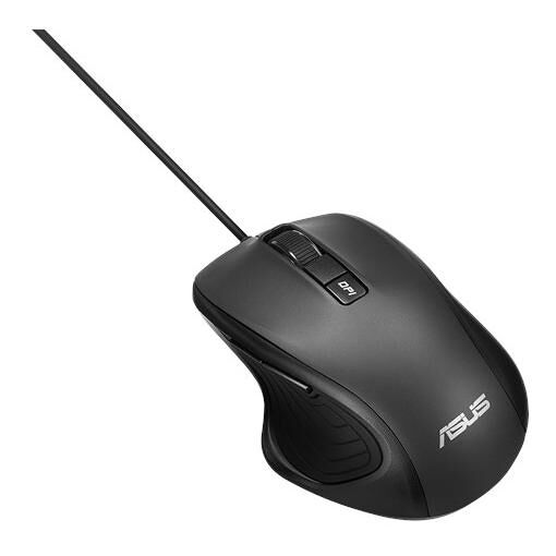 Ratón ASUS UX300 Pro - Para diestros - Óptico - 6 botones - Cableado - USB - Negro
