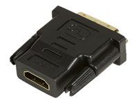Adaptateur LogiLink HDMI vers DVI - Liaison double - Noir