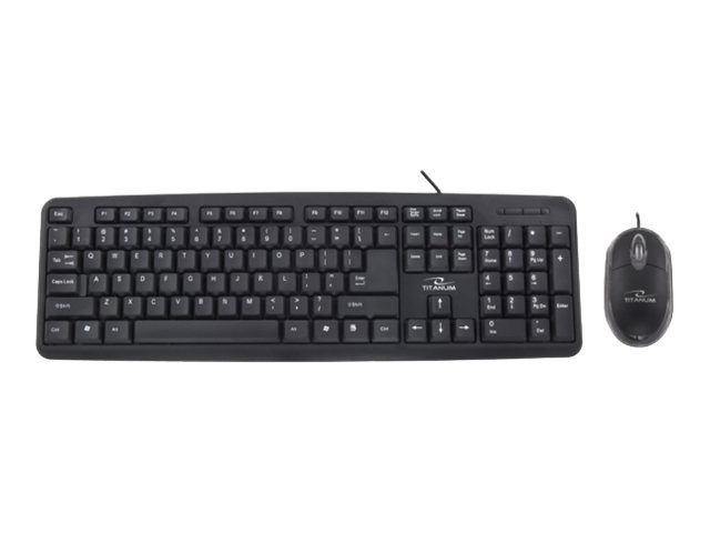 Ensemble clavier et souris Esperanza Titanum TK106 - USB QWERTY