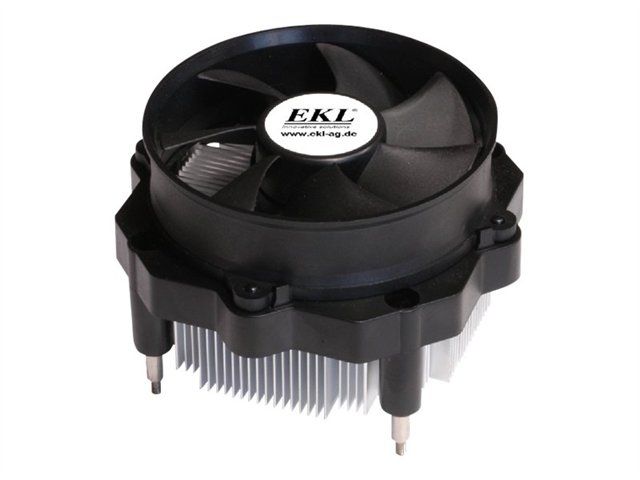 EKL Native CPU Cooler - 92mm, Aluminum, LGA775