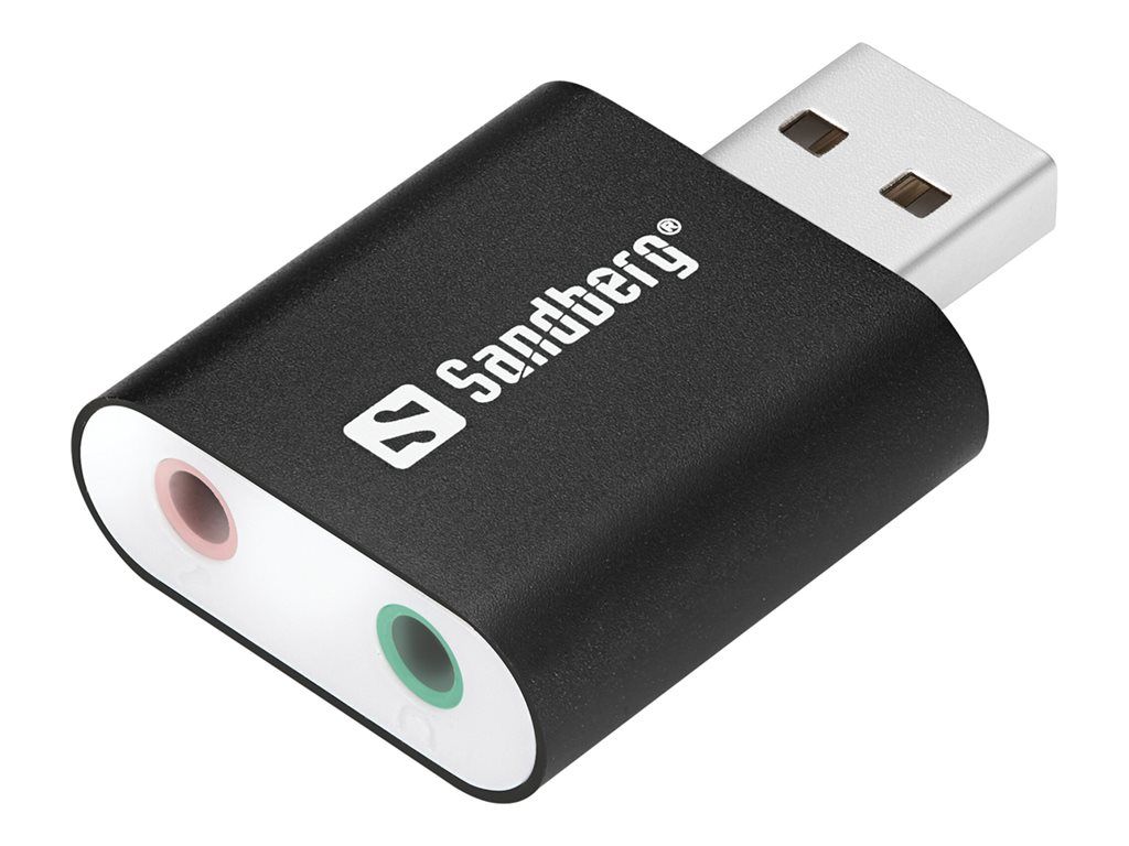 Sandberg USB Sound Link - Stereo Audio Card - USB