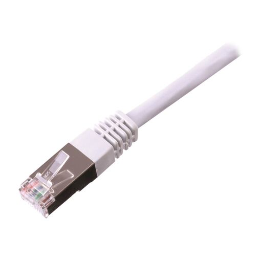 Uniformatic Network Cable - 2m, CAT 6a SFTP, RJ-45 Male to RJ-45 Male, White