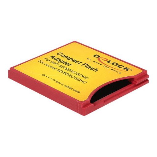 Adaptador de tarjeta Delock (SD, SDHC, SDXC) - CompactFlash