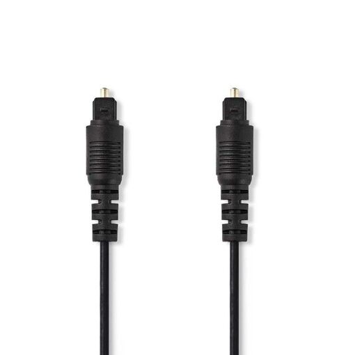 Nedis Optical Audio Cable TosLink Male - 2.0 m Black