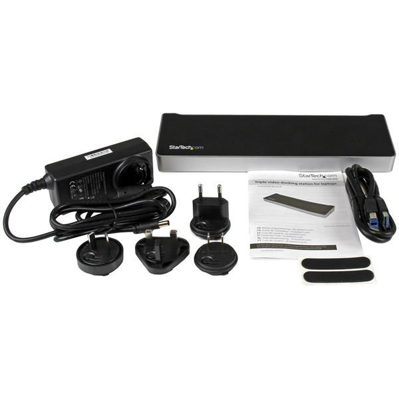 Estación de trabajo portátil StarTech.com USB 3.0 Triple Pantalla - 4K