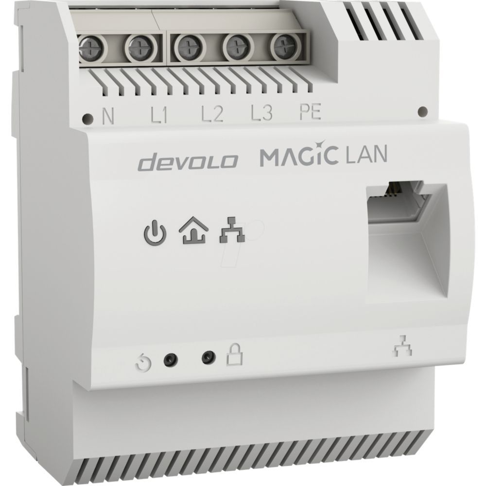 Puente Devolo Magic 2 LAN sobre riel DIN - 1 Gbps