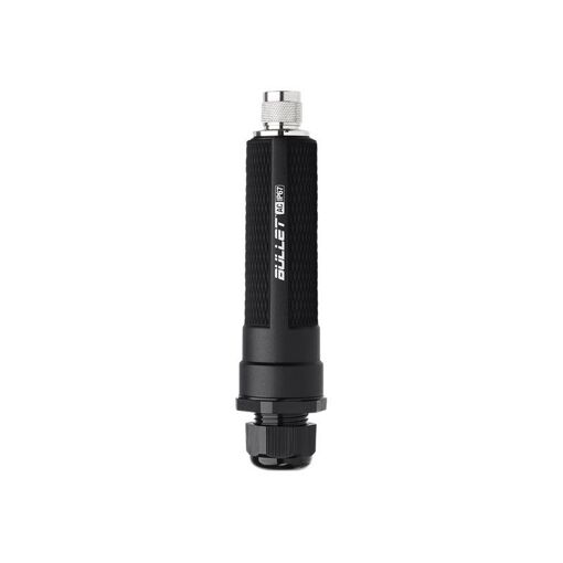 Point d'accès sans fil Ubiquiti BulletAC IP67, Noir - Connexion Ethernet, Alimentation via PoE intégrée