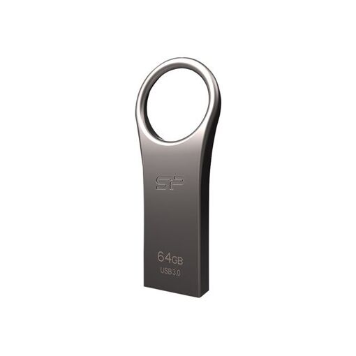 Llave USB Silicon Power Jewel J80 - 32 GB - USB 3.0 - Titanio