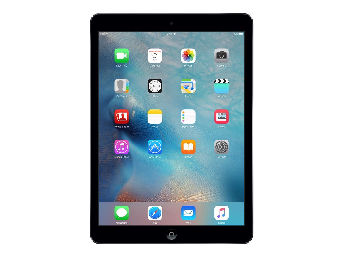Apple iPad Air 9.7-inch Wi-Fi + Cellular Tablet (16GB, Gray Retina Display)
