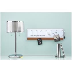 Nobo Quartet Magnetic Weekly Calendar, 585x190mm, Aluminum Frame