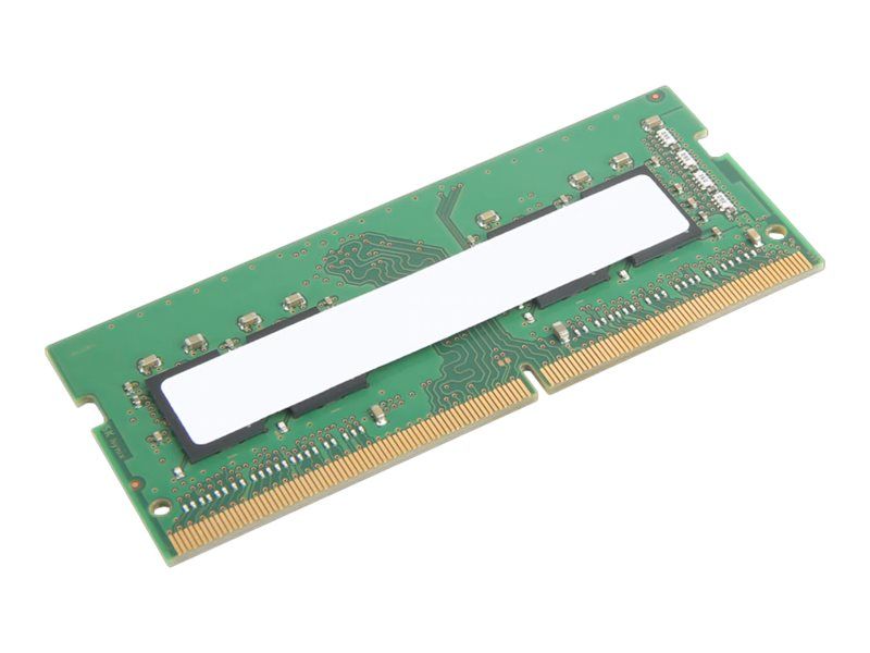 Lenovo DDR4 4GB SO DIMM 260-pin 3200MTs/PC4-25600 Non-ECC Unbuffered Memory Module - Green
