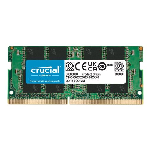 Módulo de memoria DDR4 Micron Technology - 8GB - SO DIMM 260 pines - 3200 MT/s / PC4-25600 - CL22 - 1.2V - Sin tampón No ECC